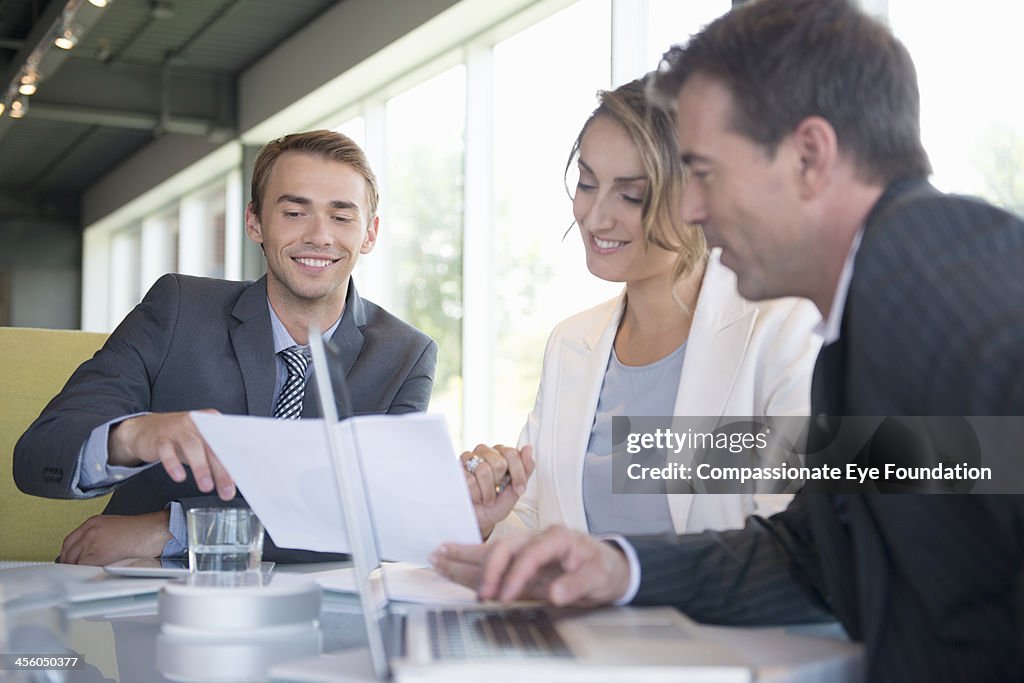 Business people having meeting in conference room