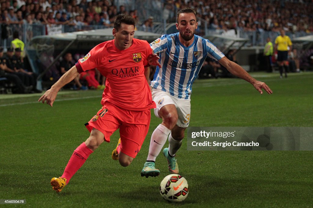 Malaga CF v FC Barcelona - La Liga