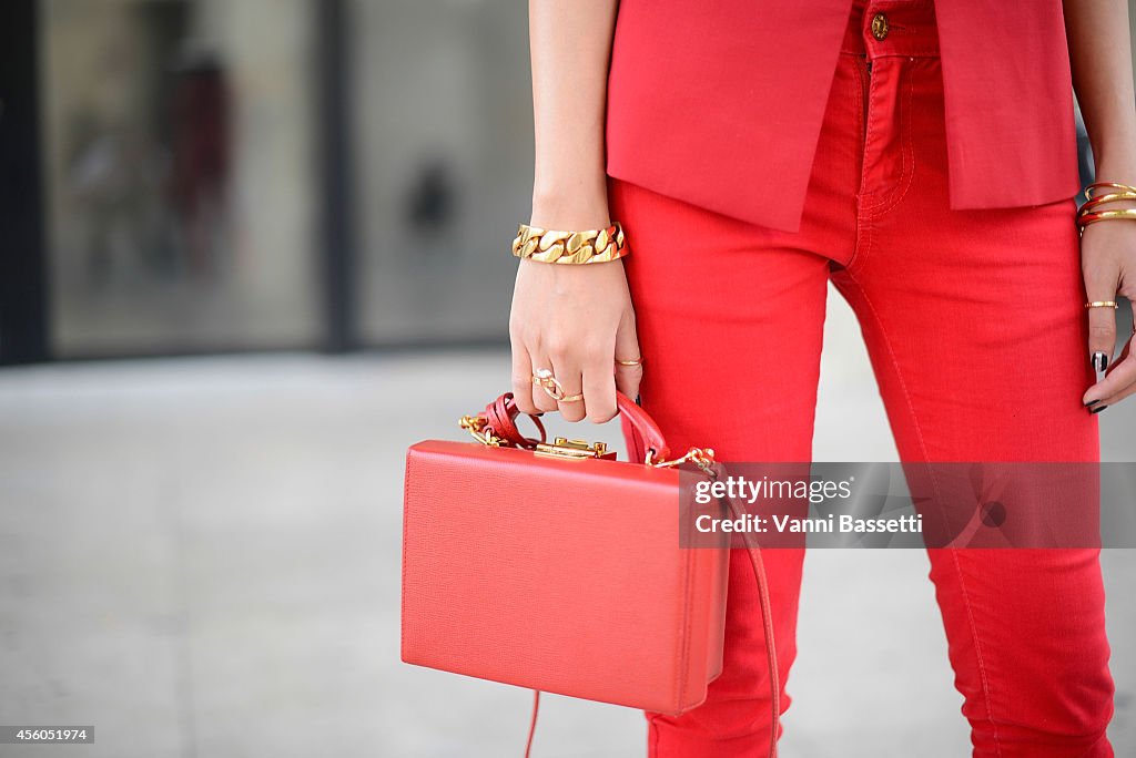 Street Style - Paris Fashion Week, Womenswear S/S 2015 : September 24th