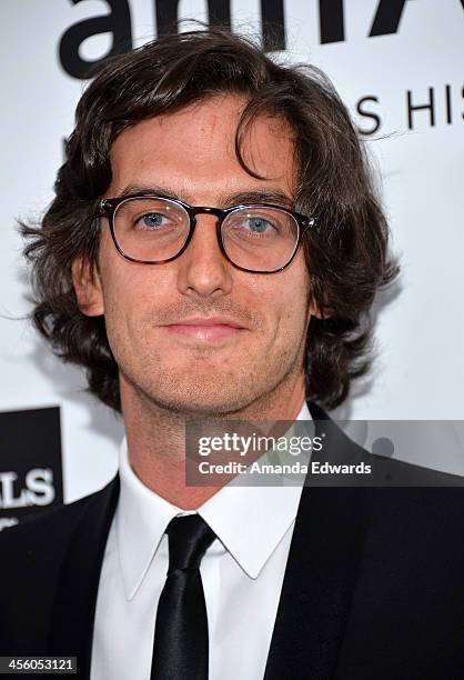 Filmmaker Andrew Jenks arrives at amfAR The Foundation for AIDS 4th Annual Inspiration Gala at Milk Studios on December 12, 2013 in Hollywood,...