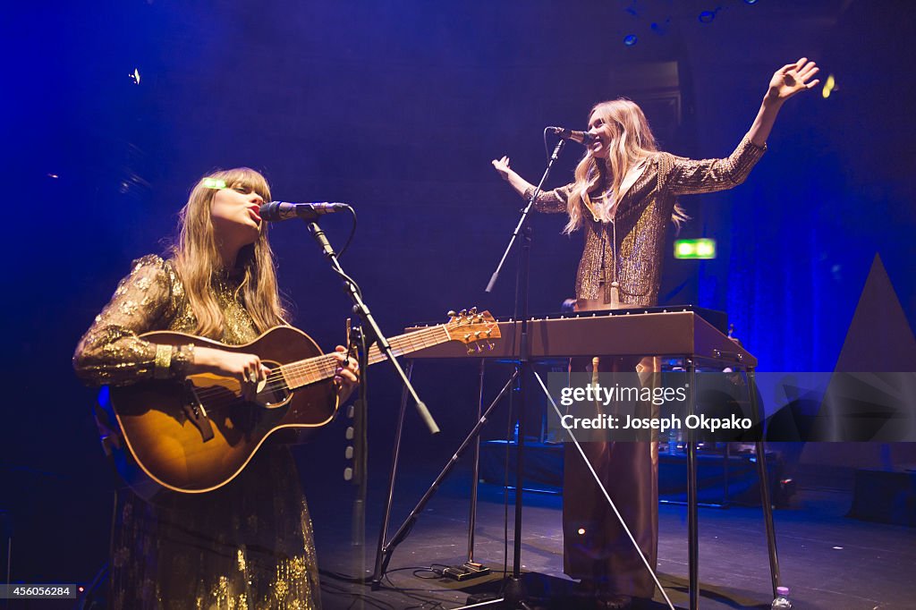 First Aid Kit Perform At Royal Albert Hall In London