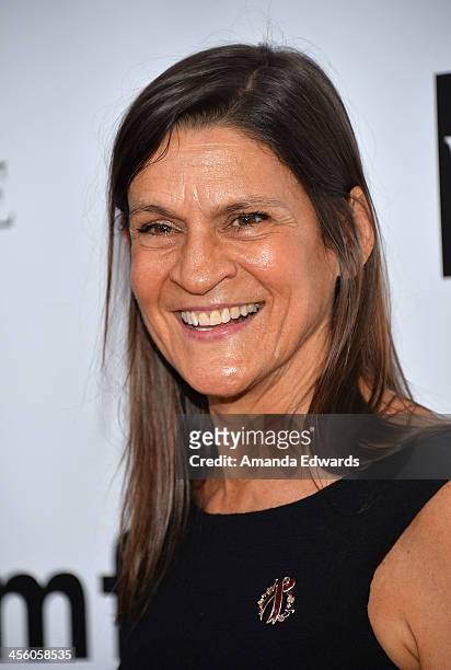 Aileen Getty arrives at amfAR The Foundation for AIDS 4th Annual Inspiration Gala at Milk Studios on December 12, 2013 in Hollywood, California.