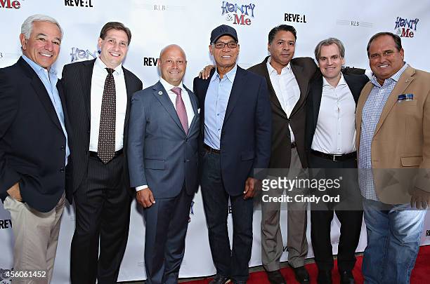 Former baseball player and manager Bobby Valentine, 'Henry & Me' producer Joseph Avallone, managing partner and founder of RLB Holdings and limited...