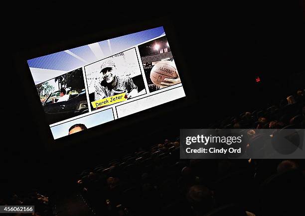 View of atmosphere at the 'Henry & Me' red carpet special charity screening on September 24, 2014 in Greenwich, Connecticut.