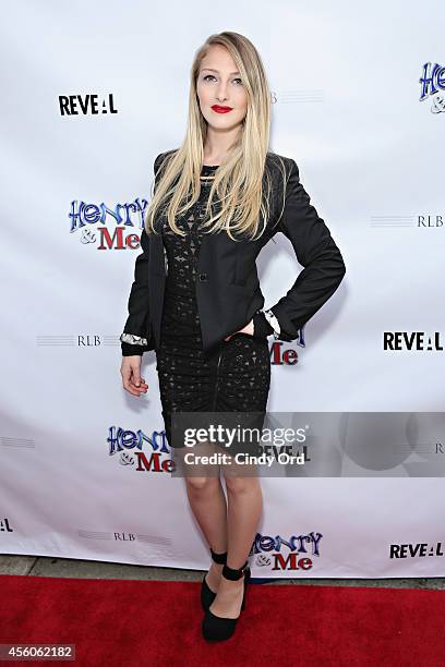 Lauren Avallone attends the 'Henry & Me' red carpet special charity screening on September 24, 2014 in Greenwich, Connecticut.