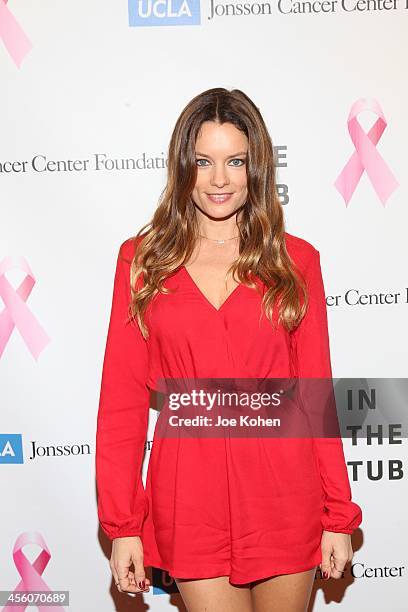 Actress Gina Holden attends TJ Scott's "In The Tub" book launch party at Light in Art on December 12, 2013 in Los Angeles, California.