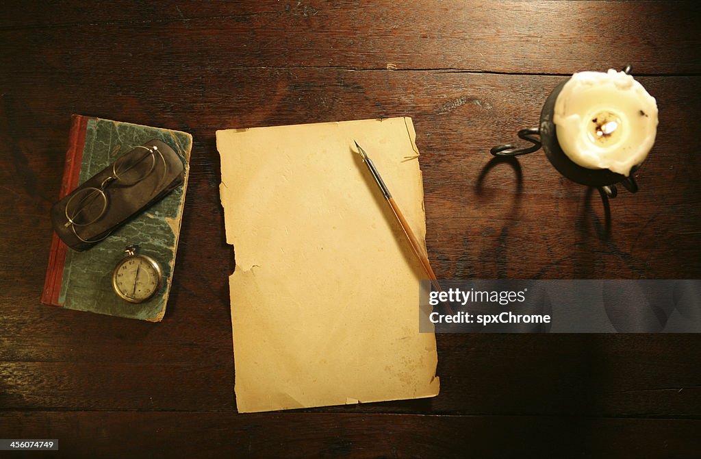 Antique Blank Letter
