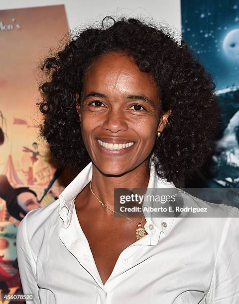 Producer Virginie Besson-Silla attends the Los Angeles premiere of "Jack And The Cuckoo-Clock Heart" at the Laemmle NoHo 7 on September 24, 2014 in...