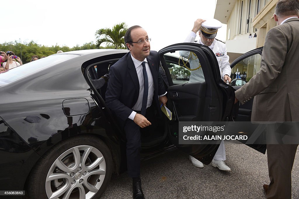 FRANCE-GUIANA-HOLLANDE