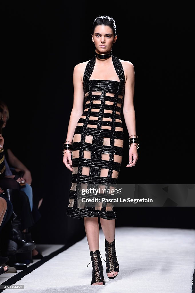 Balmain : Runway - Paris Fashion Week Womenswear Spring/Summer 2015