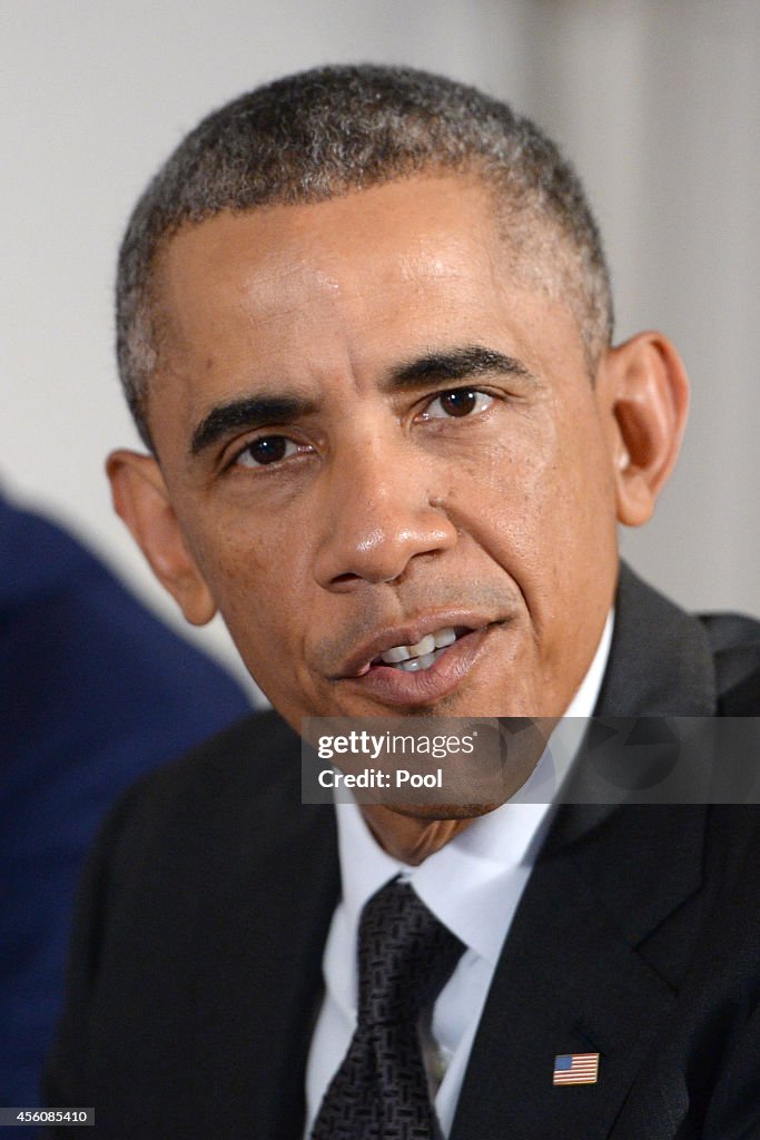 U.S. President Barack Obama Attends Bilateral Meeting With Ethiopia