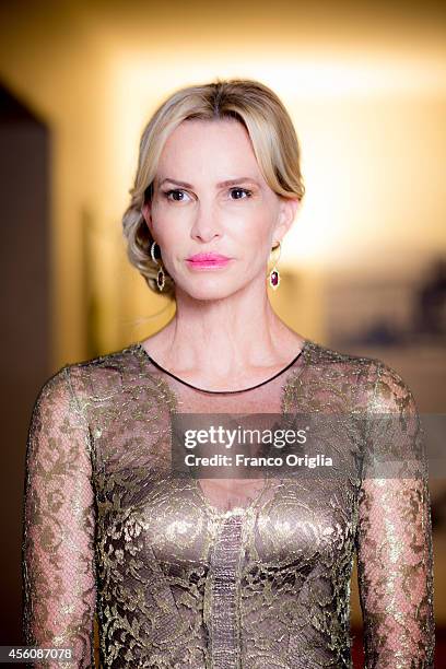 Actor Janet Jones is photographed on September 5, 2014 in Venice, Italy.