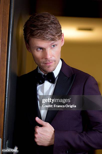 Actor Scott Haze is photographed on September 5, 2014 in Venice, Italy.