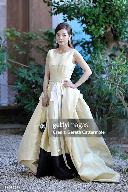 Actor Wei Zhao is photographed on August 28, 2014 in Venice, Italy.