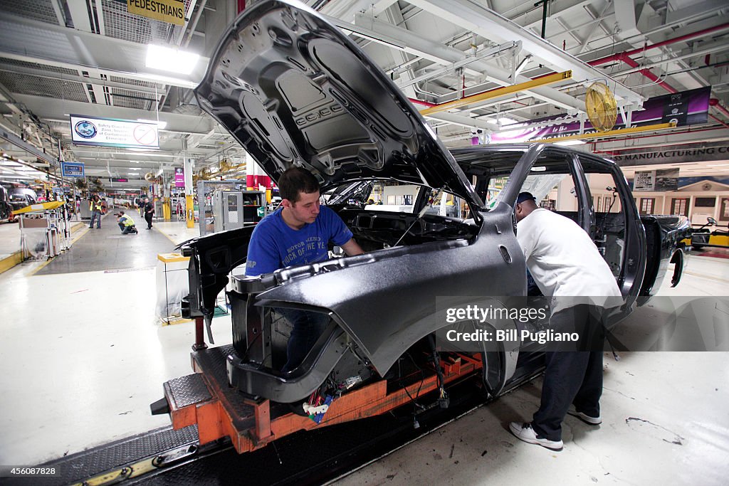 Chrysler Highlights Truck Assembly Plant In Warren, Michigan