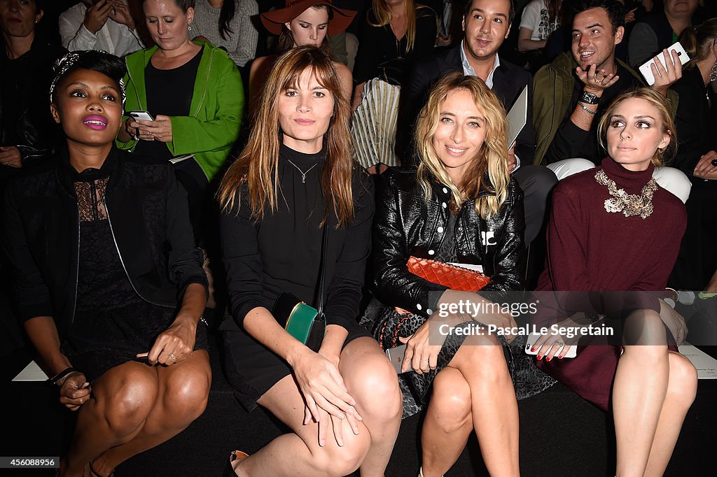 Nina Ricci : Front Row - Paris Fashion Week Womenswear Spring/Summer 2015