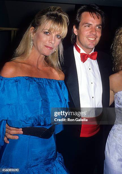 Actress Roberta Leighton and actor Corey Young attend the "Collection at the Century" Arabian Horses Auction and Cocktail Reception to Benefit amfAR...