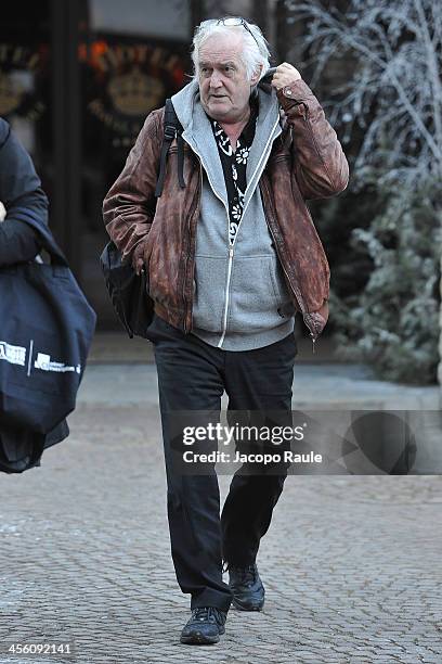 Henning Mankell is seen during Courmayeur Noir In Festival on December 13, 2013 in Courmayeur, Italy.