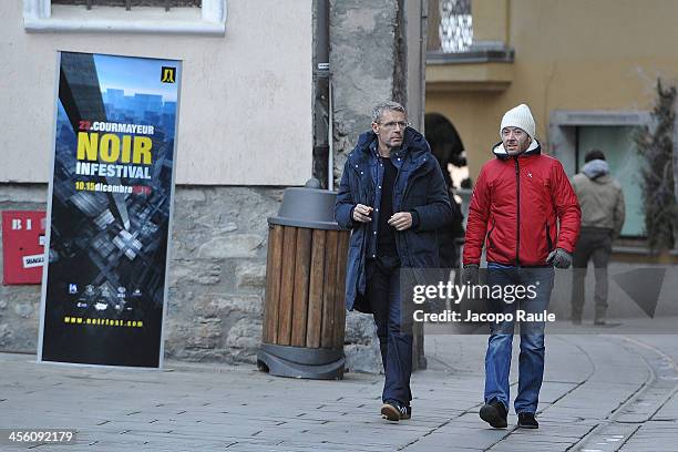 Lambert Wilson is seen during Courmayeur Noir In Festival on December 13, 2013 in Courmayeur, Italy.