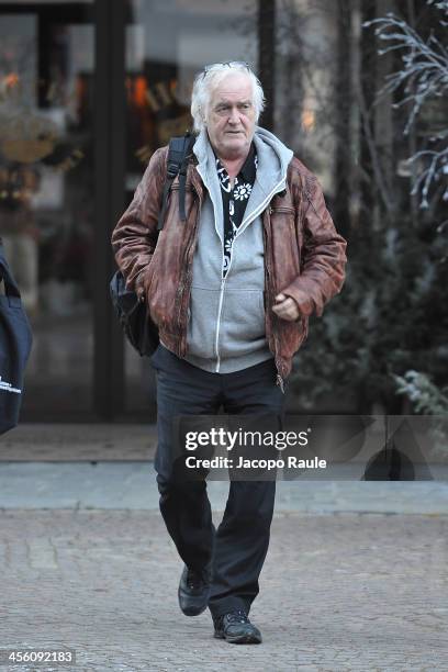 Henning Mankell is seen during Courmayeur Noir In Festival on December 13, 2013 in Courmayeur, Italy.