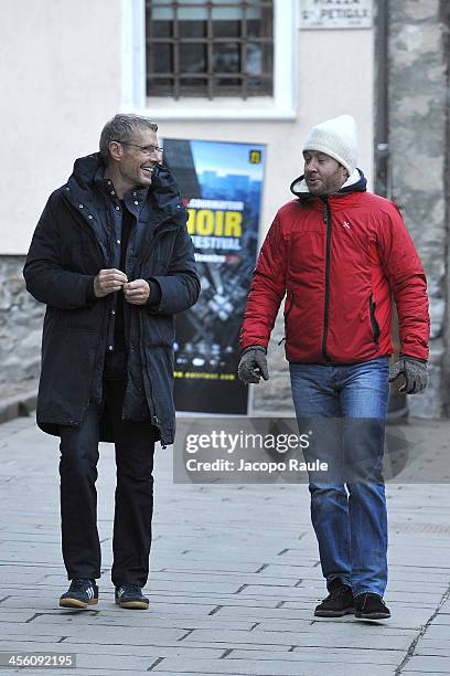 Lambert Wilson is seen during Courmayeur Noir In Festival on December 13, 2013 in Courmayeur, Italy.