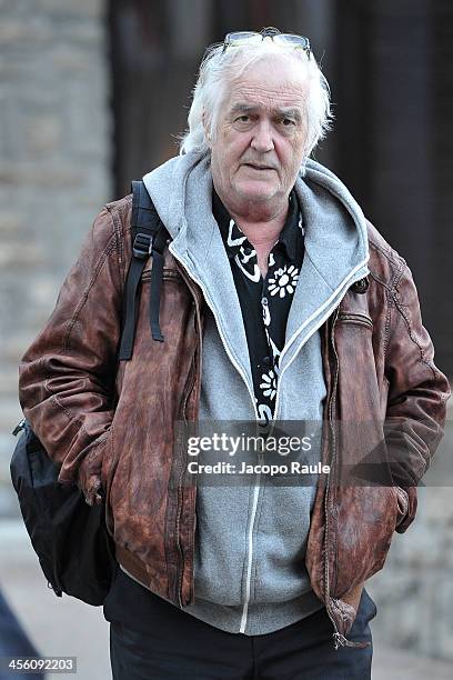 Henning Mankell is seen during Courmayeur Noir In Festival on December 13, 2013 in Courmayeur, Italy.