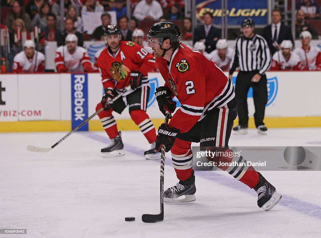 Detroit Red Wings v Chicago Blackhawks