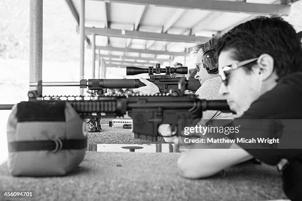 Shooting Rangemaster 256 Target Shooting At The Range Master Gun Range Stock Photos, High ...