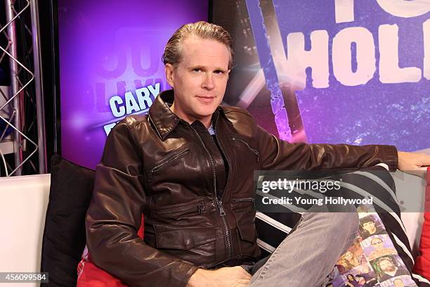 Actor Cary Elwes visits the Young Hollywood Studio on September 16, 2014 in Los Angeles, California.