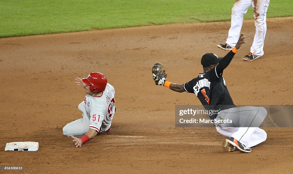 Philadelphia Phillies v Miami Marlins