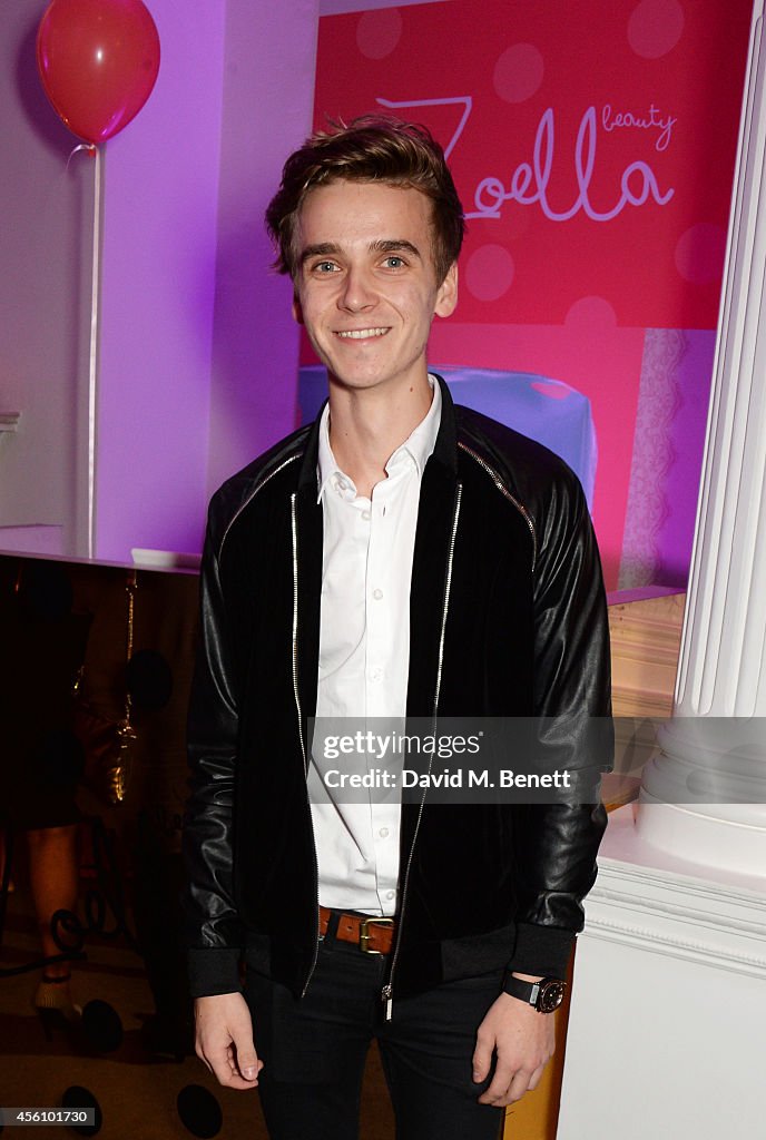 Thatcherjoe Joe Sugg aka Thatcherjoe attends YouTube phenomenon Zoe Sugg's launch ...