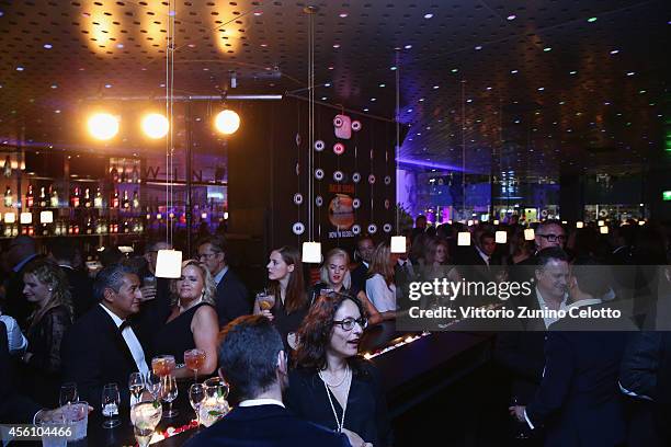 General view of the atmosphere at the Opening Night After Show Party of the Zurich Film Festival 2014 on September 25, 2014 in Zurich, Switzerland.