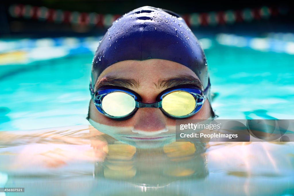 At one with the water