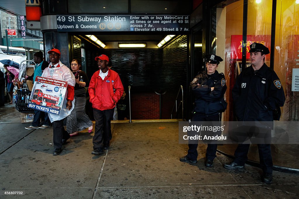 Security measures tightened following alleged ISIL threat on New York subway