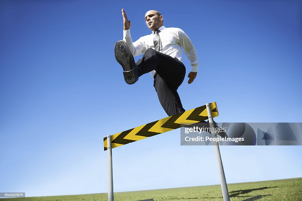 Jumping over business hurdles