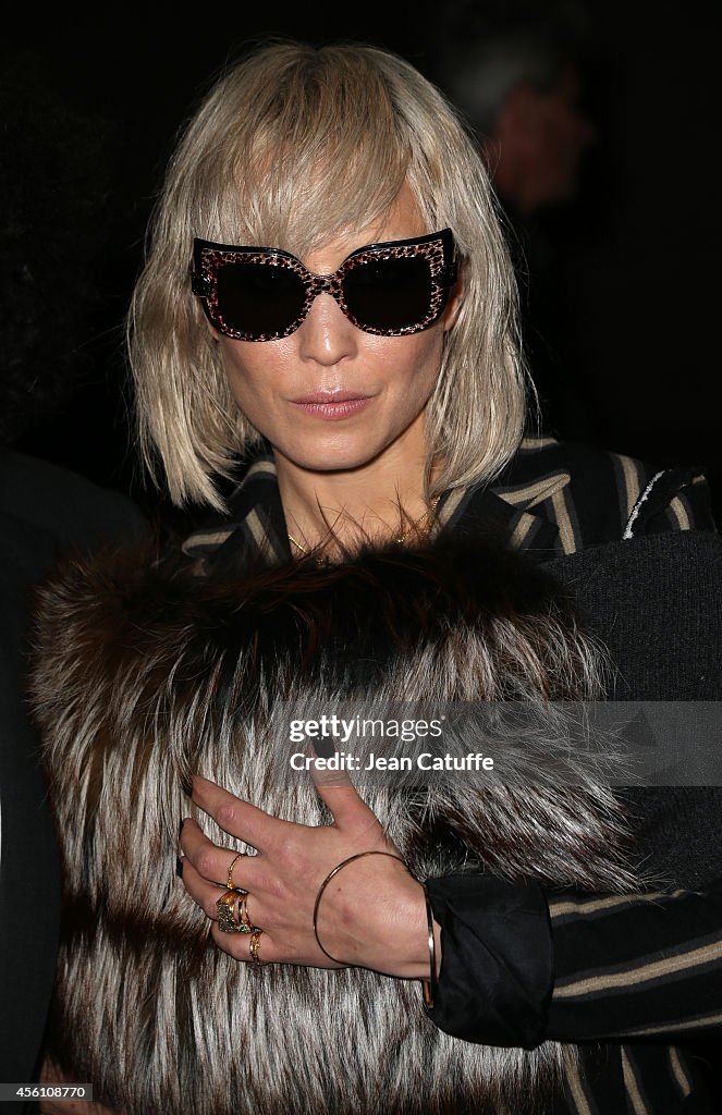 Celebrity Sighting At Paris Fashion Week, Womenswear SS 2015 : September 25th