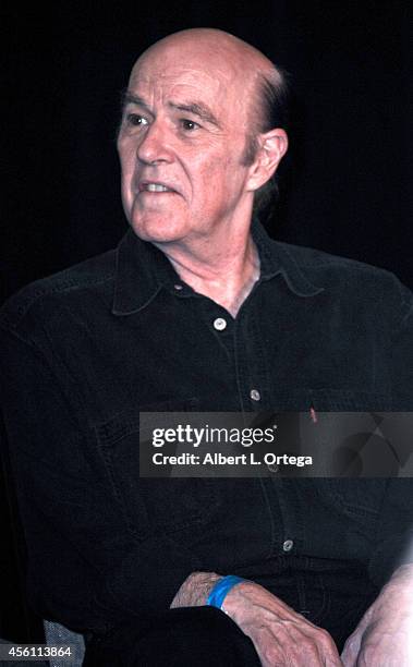 Actor Reggie Bannister at the Son Of Monsterpalooza Convention held at Marriott Hotel & Convention Center on September 13, 2014 in Burbank,...