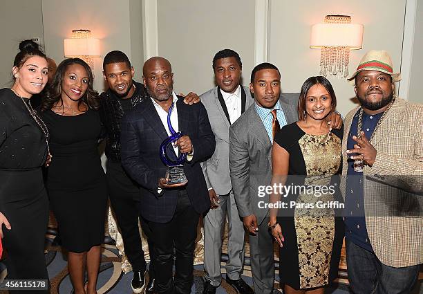Jennifer Goicoechea, Nicole George-Middleton, Usher Raymond, Antonio "L.A." Reid, Kenneth "Babyface" Edmonds, Kawan "KP" Prather, Shanti Das and Big...