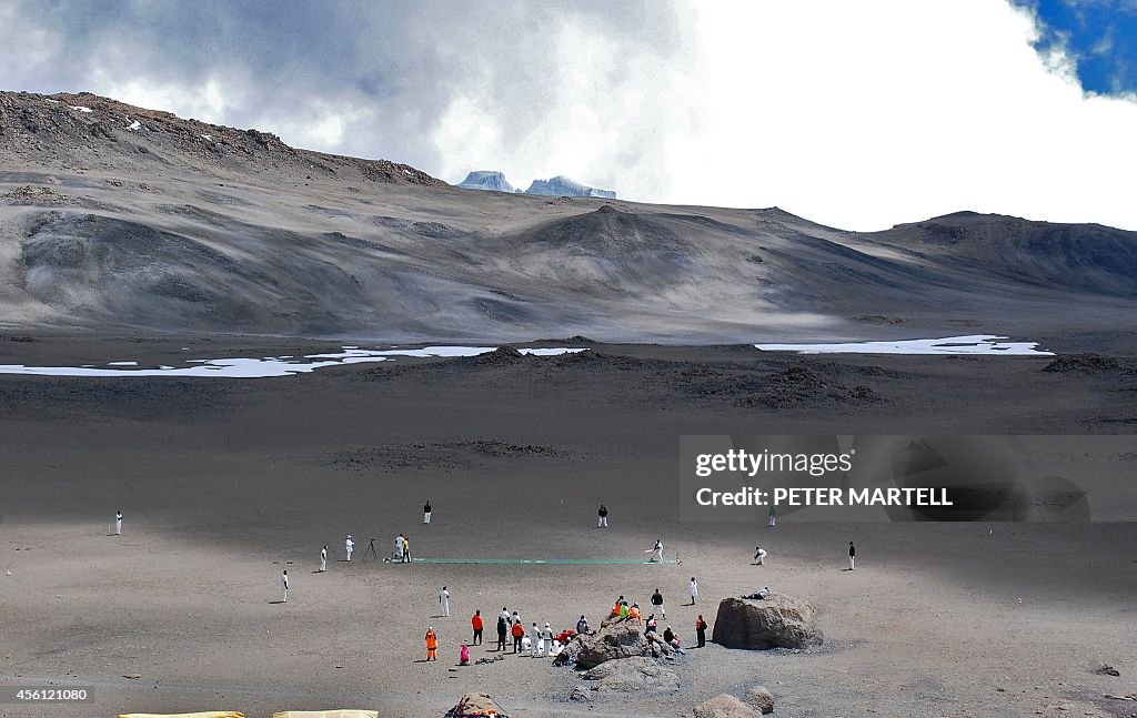 CRICKET-TANZANIA-KILIMANJARO-RECORD