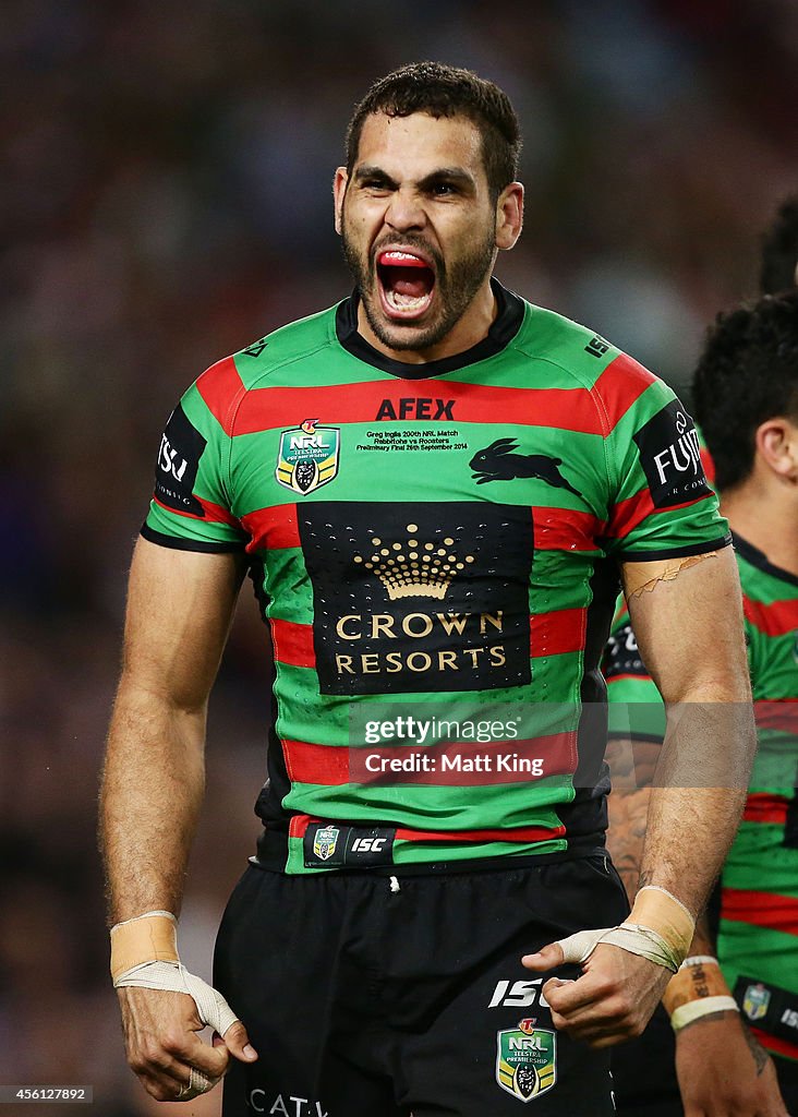 NRL 1st Preliminary Final - South Sydney v Sydney Roosters
