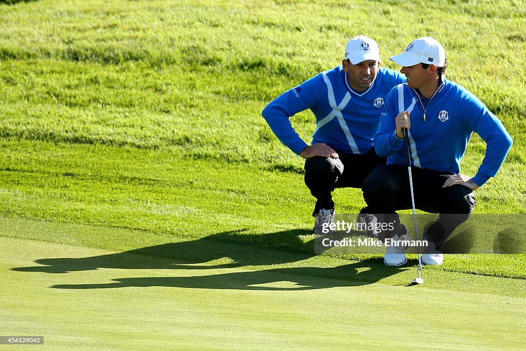 Morning Fourballs - 2014 Ryder Cup