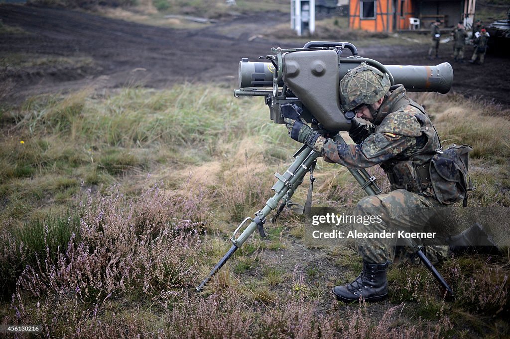 Bundeswehr Continues Exercises At Munster