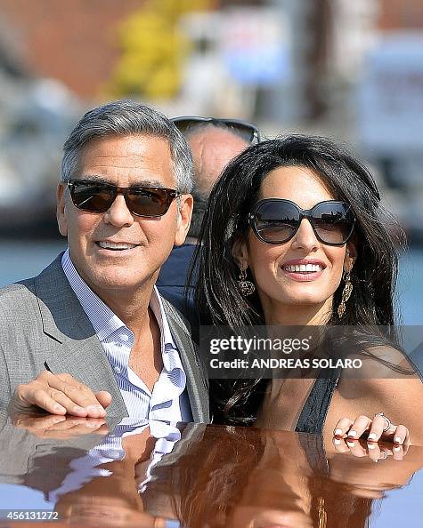 ITALY-US-BRITAIN-PEOPLE-WEDDING-CLOONEY ITALY-US-BRITAIN-PEOPLE-WEDDING-CLOONEY