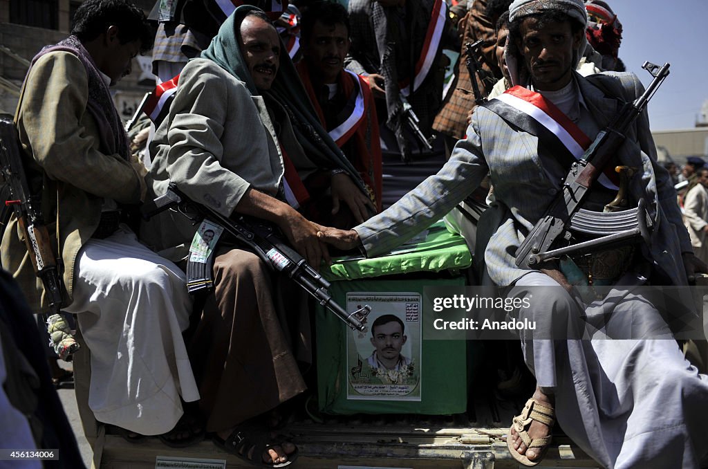 Houthis' rally to celebrate 'Friday of Victory' in Sanaa