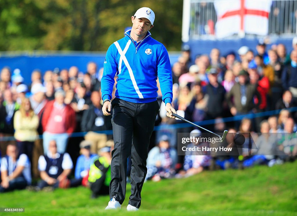 Morning Fourballs - 2014 Ryder Cup