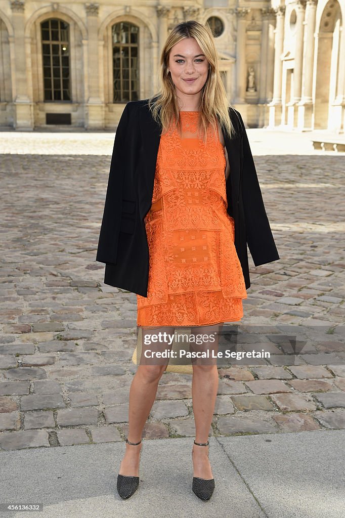 Christian Dior : Outside Arrivals - Paris Fashion Week Womenswear Spring/Summer 2015