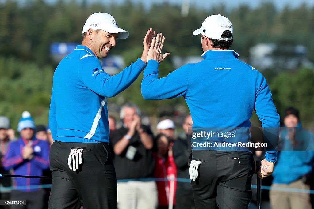 Afternoon Foursomes - 2014 Ryder Cup