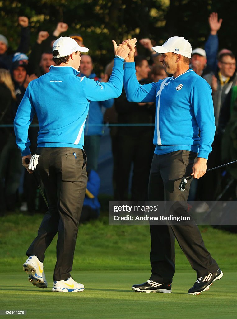 Afternoon Foursomes - 2014 Ryder Cup