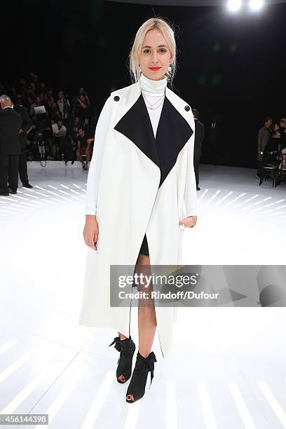 Elisabeth von Thurn und Taxis attends the Christian Dior show as part of the Paris Fashion Week Womenswear Spring/Summer 2015 on September 26, 2014...