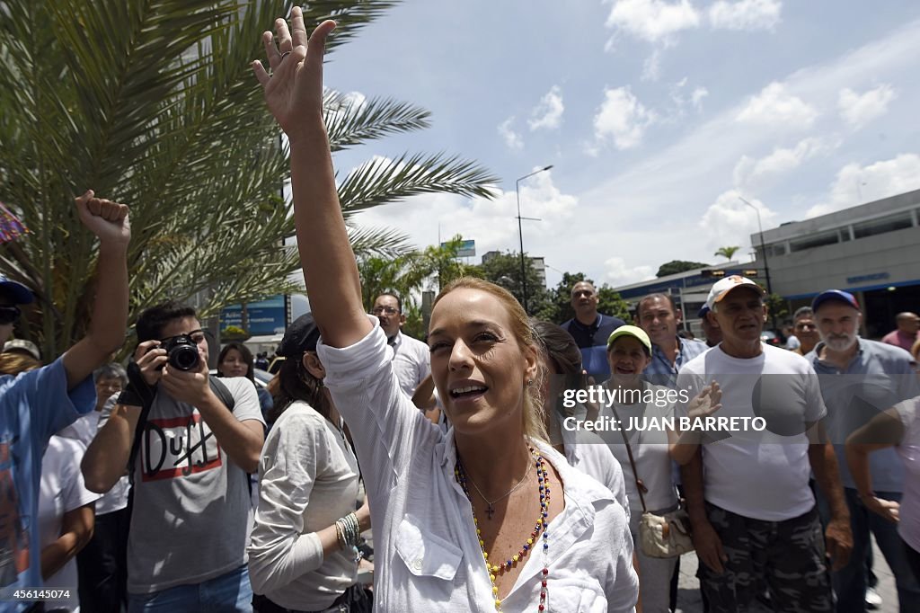 VENEZUELA-OPPOSITION-LOPEZ